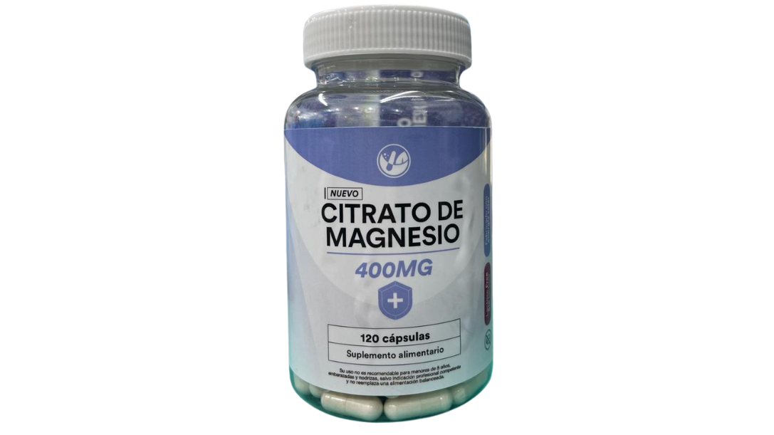 Citrato de magnesio 400 mg x 120 capsulas Farm
