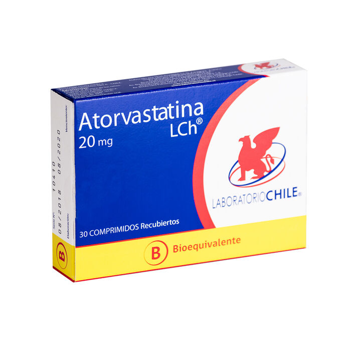 Atorvastatina 20 mg x 30 comp rec BE