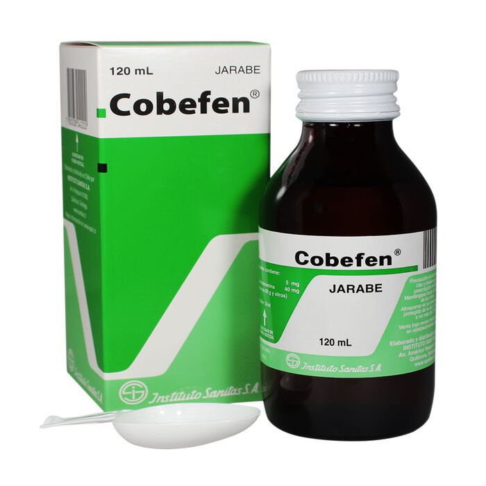 Cobefen (Betametasona/Dexclorfenamina) jarabe 120 ml