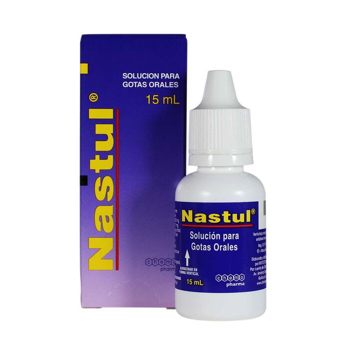 Nastul gotas (Pseudoefedrina + clorfenamina ) 30mg /1 mg. Sanitas