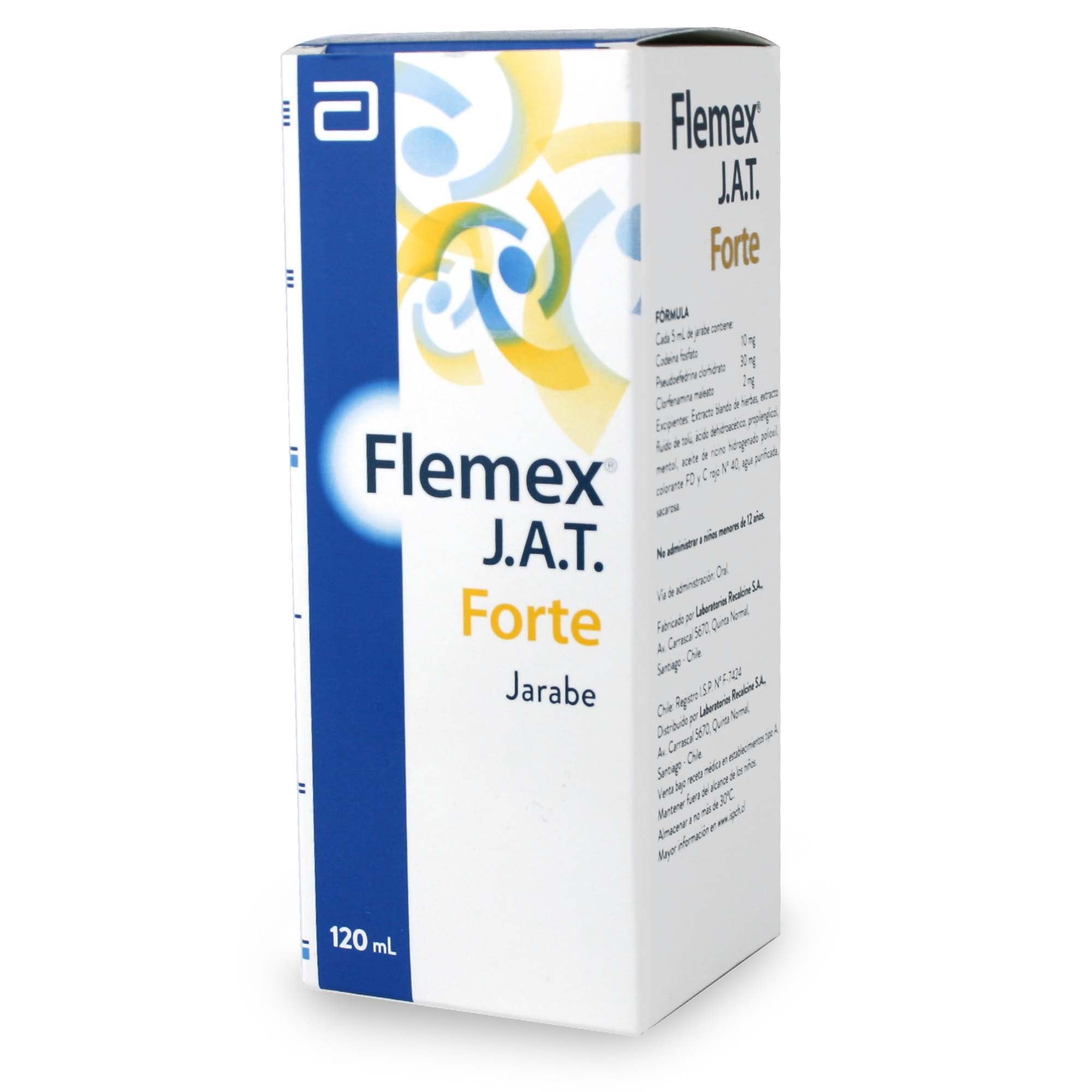 Ac Forte (Codeína 10mg/Pseudoefedrina 30mg/Clorfenamina 2 mg) Jarabe x 120 mL Pasteur
