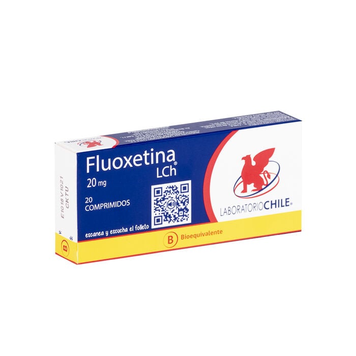 Fluoxetina 20 mg x 20 Comp BE