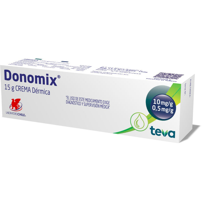 Donomix (Clotrimazol + Betametasona) Crema Dérmica x 15 g Teva