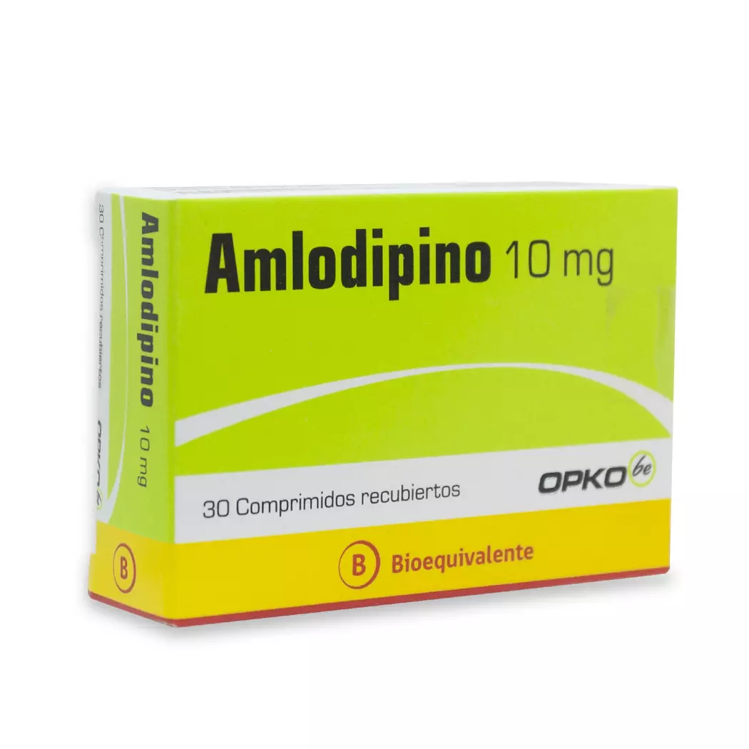 Amlodipino 10 mg x 30 Comp BE