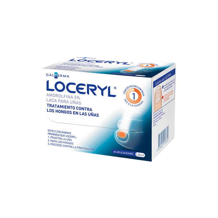 Loceryl (Amorolfina 5 %) laca para uñas x 1.25 ml Galderma