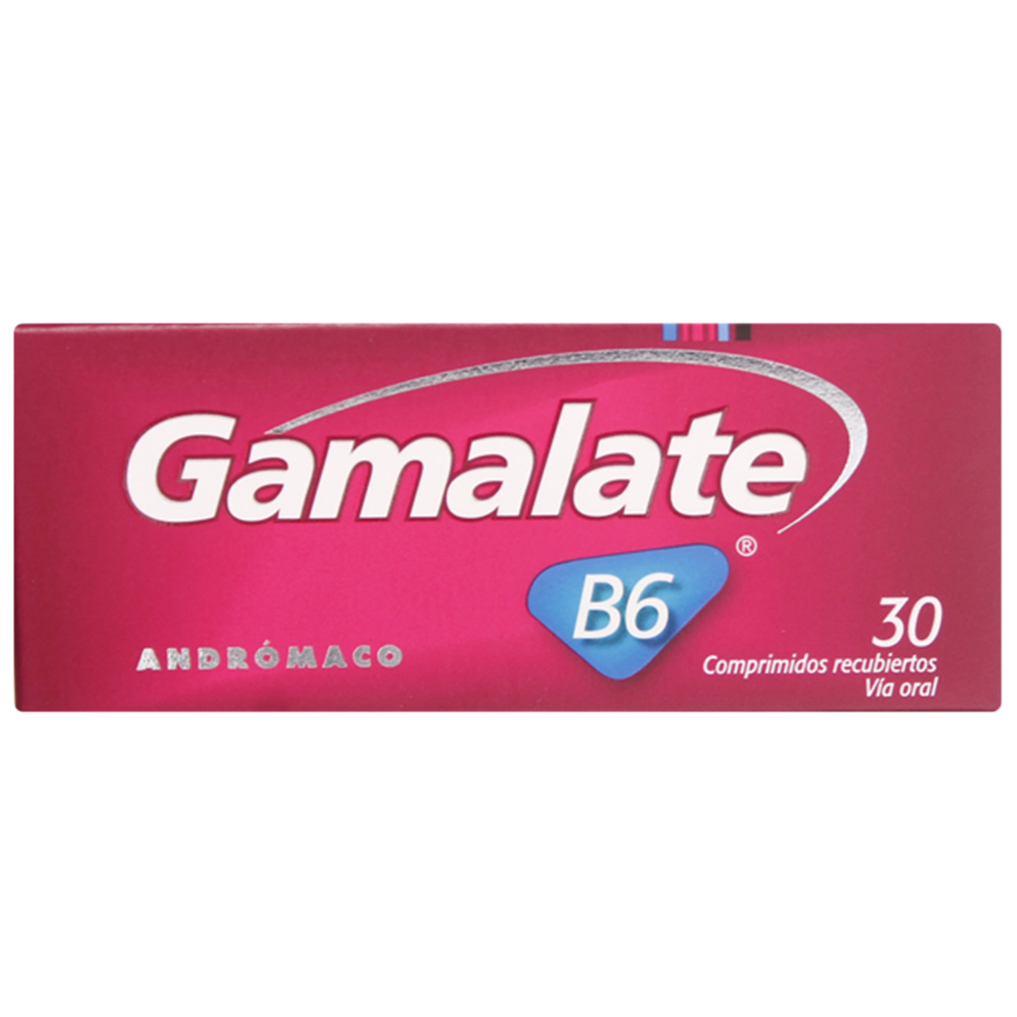 Gamalate (Bromo glutamato 75mg/GABA 75mg/GABOB 37mg/Vit. B6 37mg) x 30 comp. Andromaco