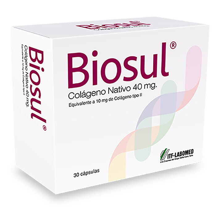 Biosul (colageno nativo) 40 mg x 30 caps ITF Labomed