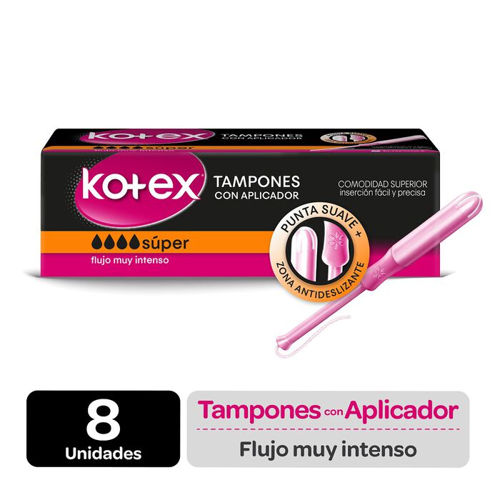 Kotex evolution tampon super plus x 8