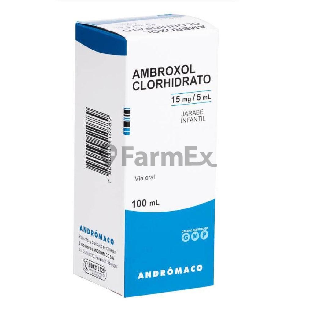 Ambroxol clorhidrato Infantil 15mg/5mL x 100 ml BE