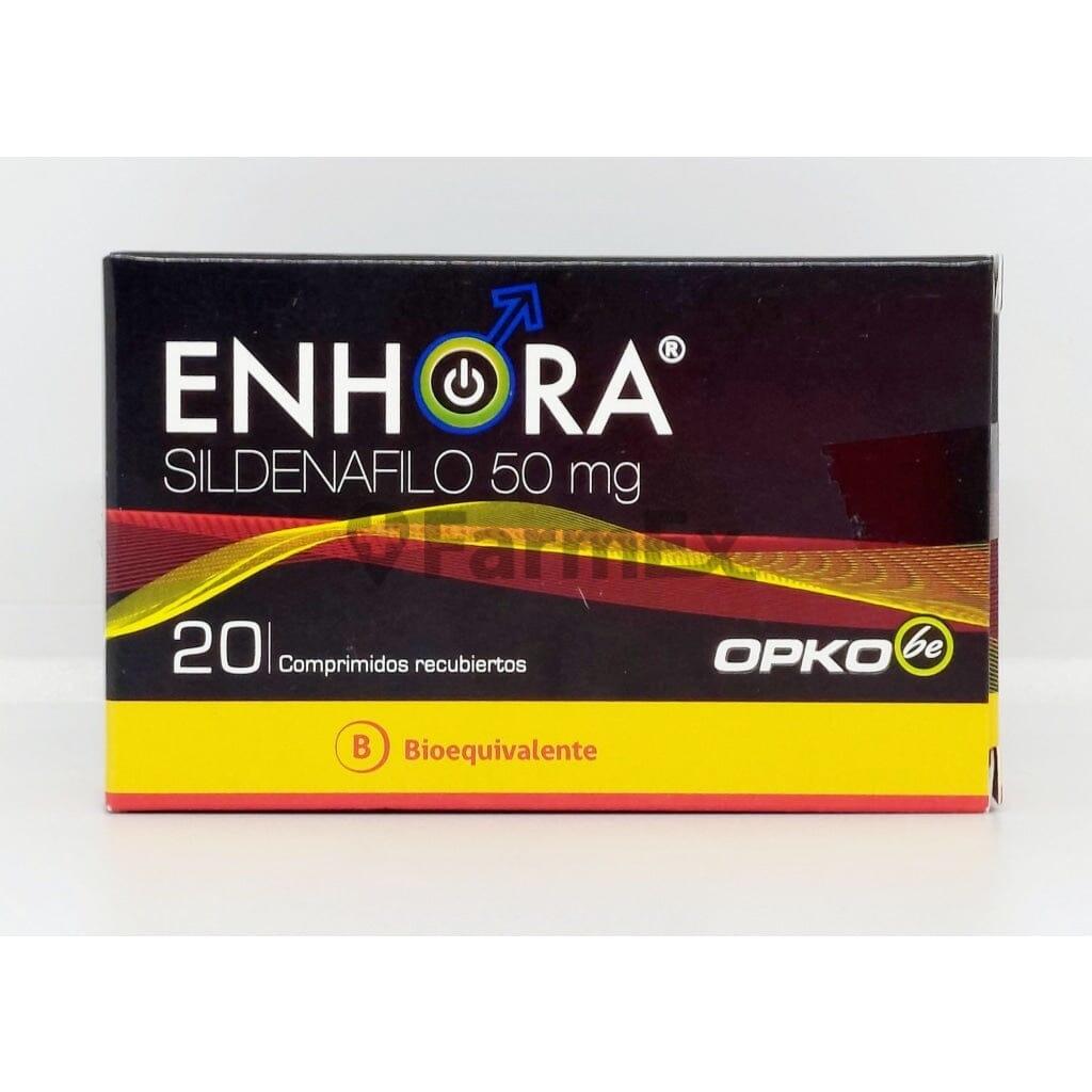 Enhora (sildenafilo) 50 mg x 20 comp Opko