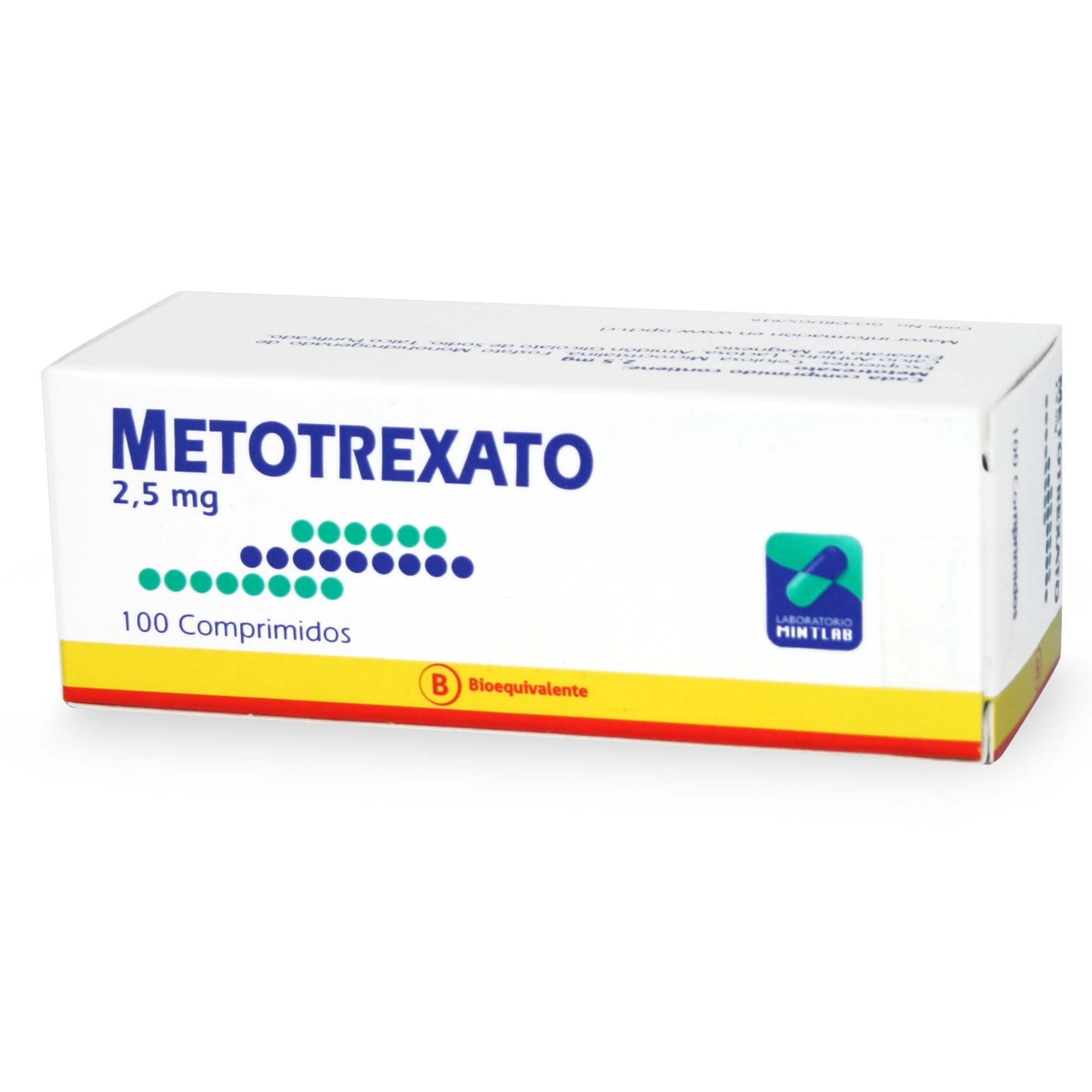 Metotrexato 2.5 mg x 100 Comp. Mintlab
