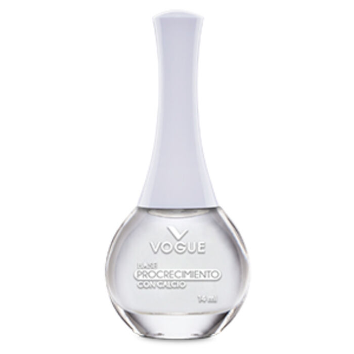 Esmalte Base Procrecimiento  con calcio Vogue