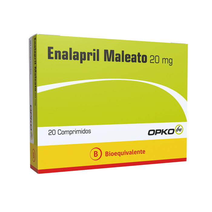 Enalapril maleato 20 mg x 20 Comp BE