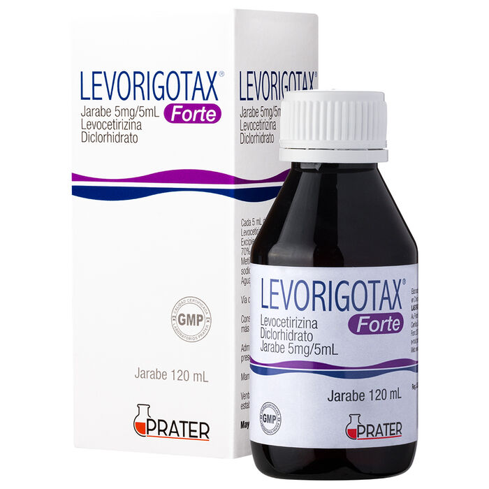 Levorigotax Forte (Levocetirizina) 5mg/5ml x 120ml Prater