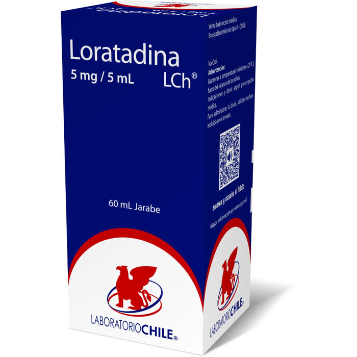 Loratadina 5mg/5ml x 60 ml BE