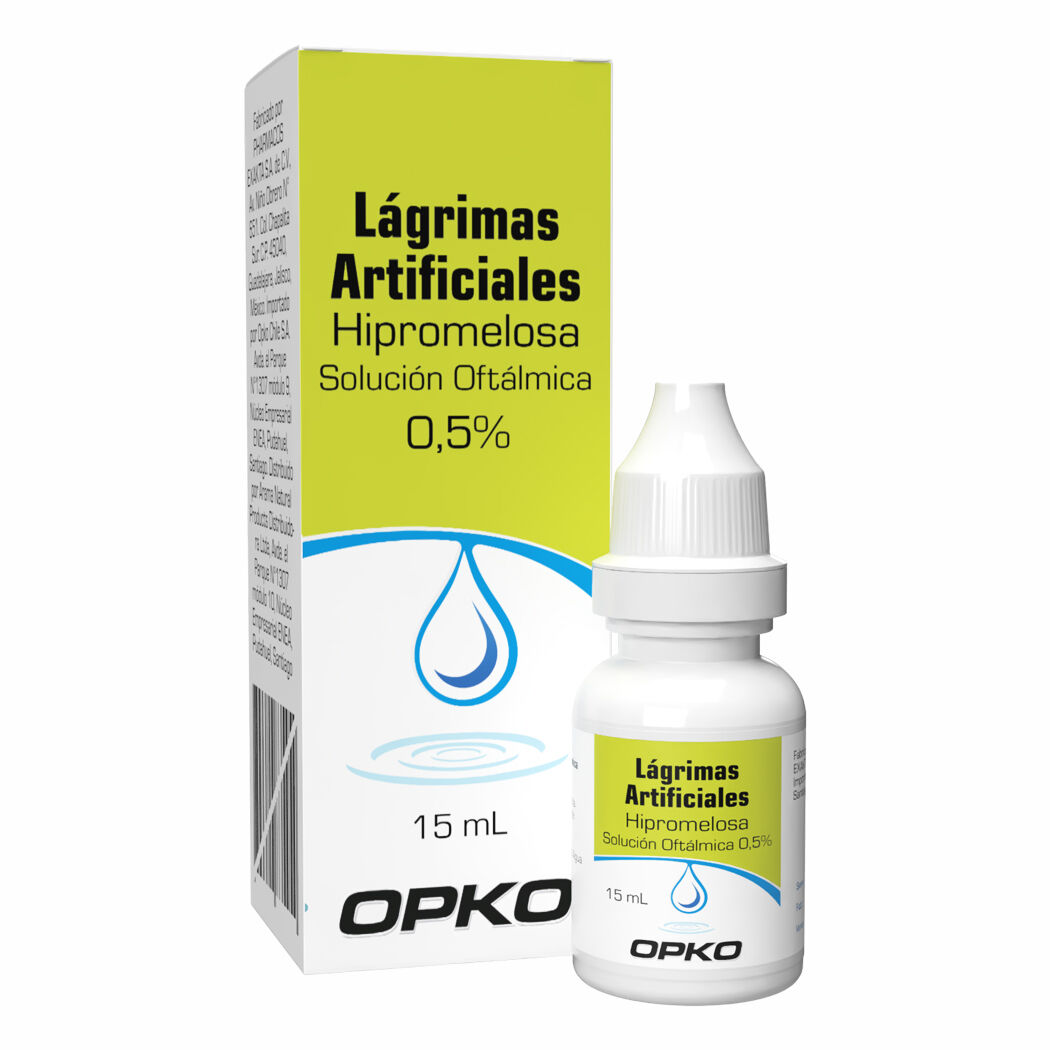 Lagrimas artificiales Hipromelosa 0.5% x 15 ml BE