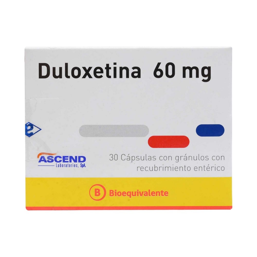 Duloxetina 60 mg x 30 cap BE