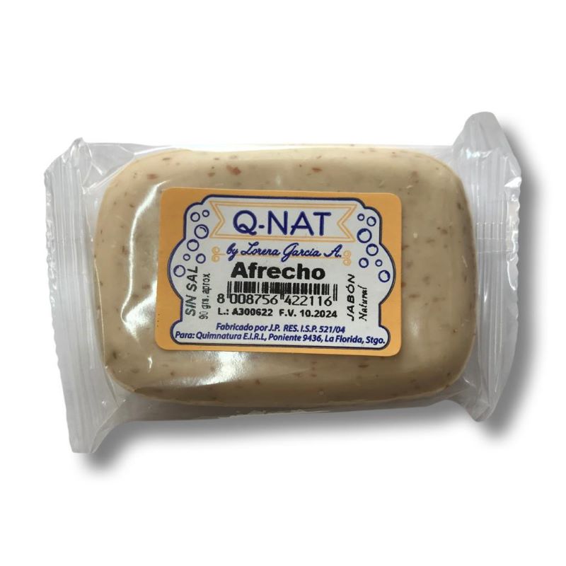 Jabon de afrecho x 90 gr barra Q-nat