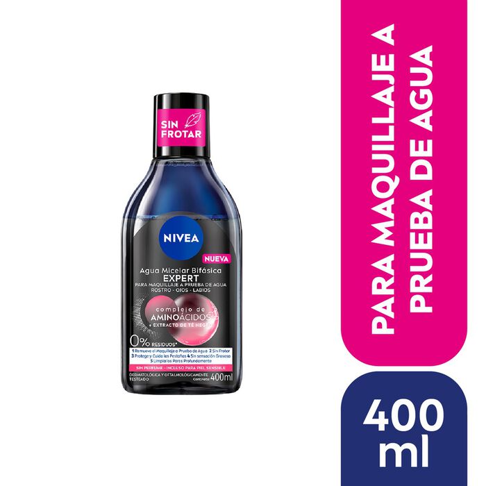 Agua Micelar Bifasica Nivea x 400 ml