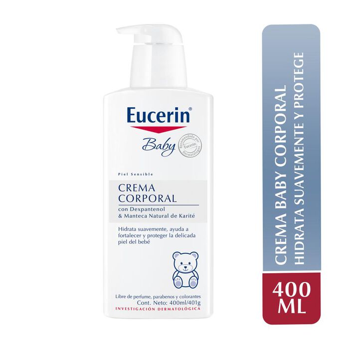 Eucerin Baby Crema Corporal  x 400 ml
