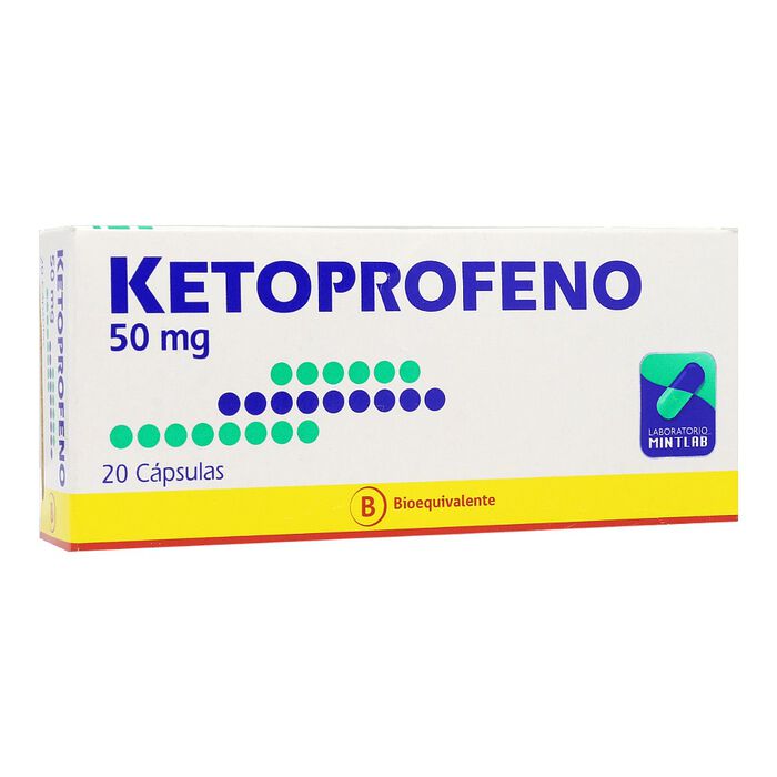 Ketoprofeno 50 mg x 20 Cap BE
