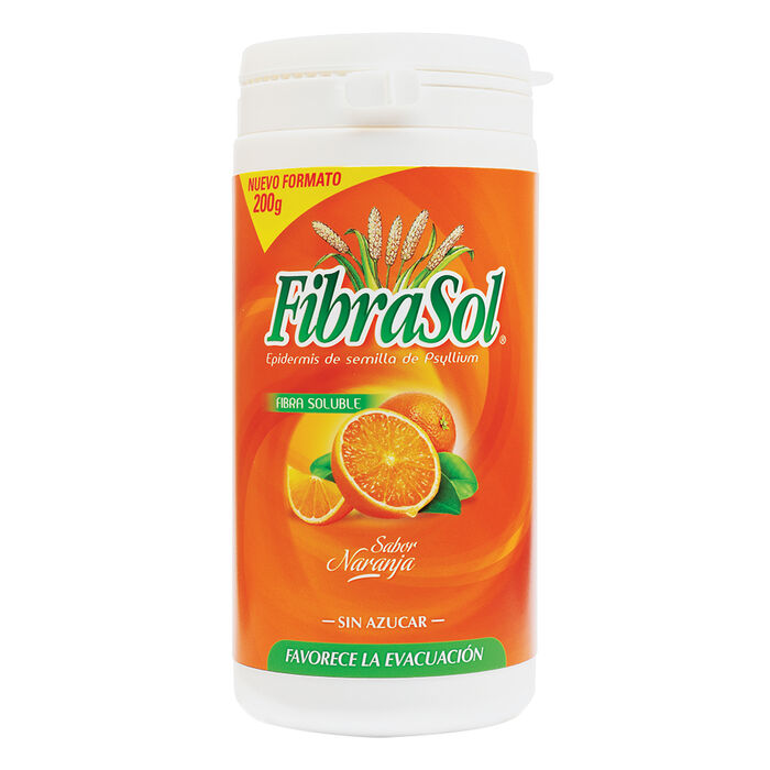Fibrasol sabor de naranja polvo 200 G Maver