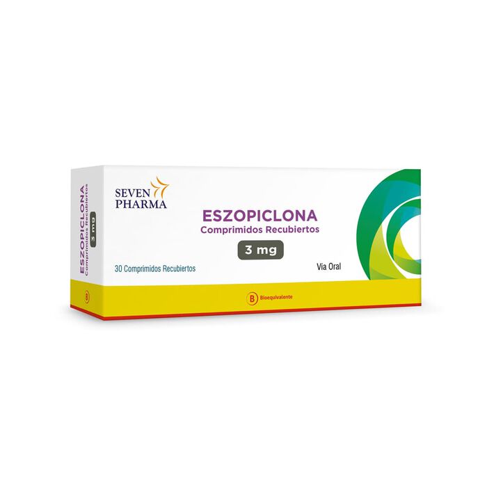 Eszopiclona 3 mg x 30 comp Chile