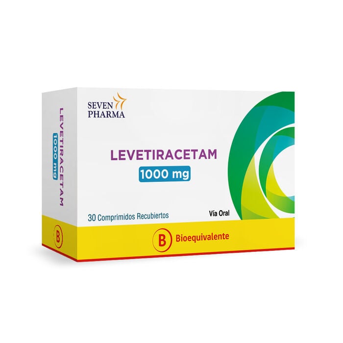 Levetiracetam 1000 mg x 30 com Hetero