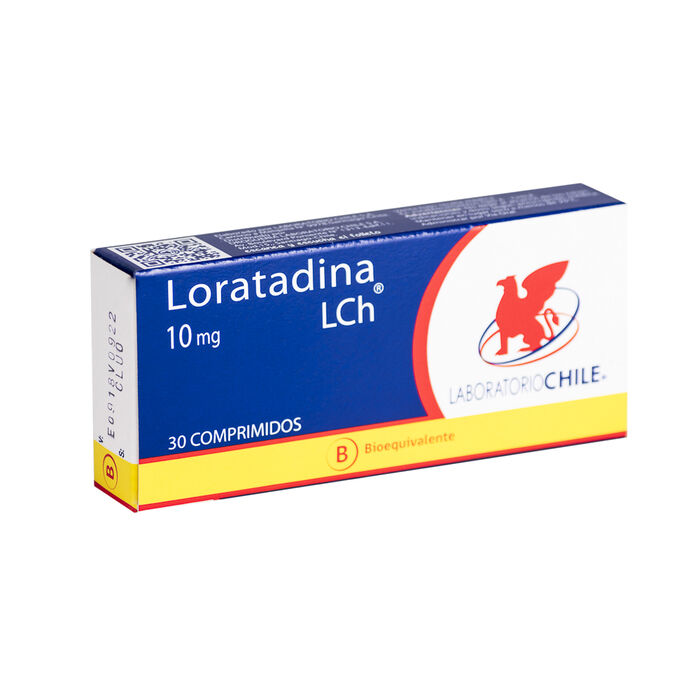 Loratadina 10 mg x 30 comp BE