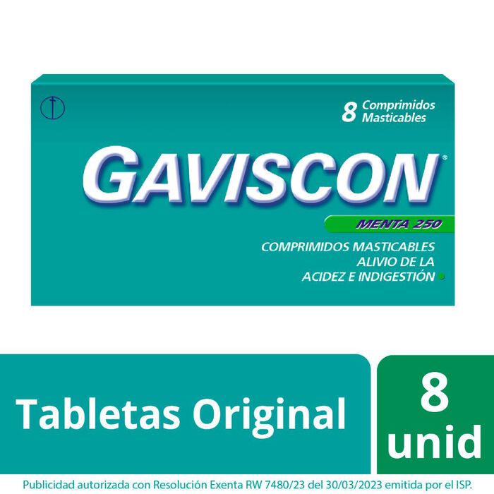 Gaviscon ( Menta ) x 8 com.   Reckitt