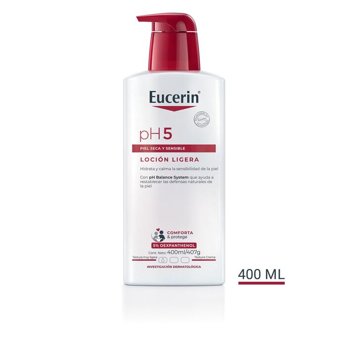 Loción Corporal pH5 Ligera 400 mL Eucerin