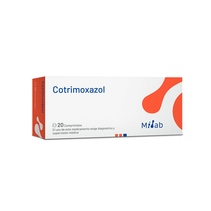 Cotrimoxazol (trimetoprima 400 mg / sulfametoxazol 80 mg) x 20 Comp. Mintlab