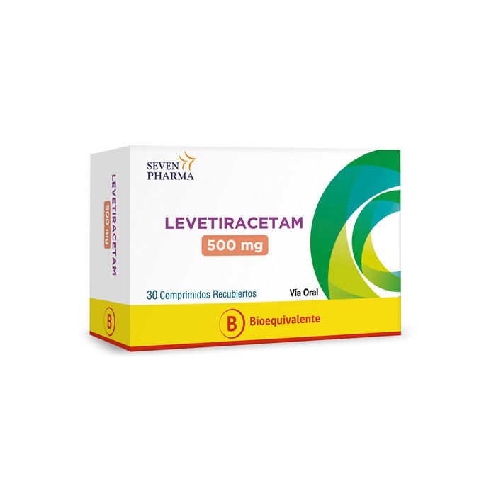 Levetiracetam 500 mg x 30 comp rec Seven Pharma