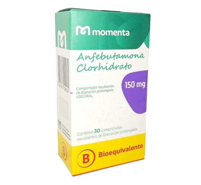 Anfebutamona Clorhidrato 150 mg x 30 comp Momenta
