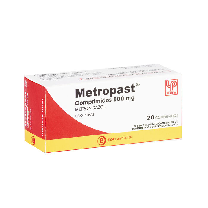 Metropast 500 mg(metronidazol) x 20 comp