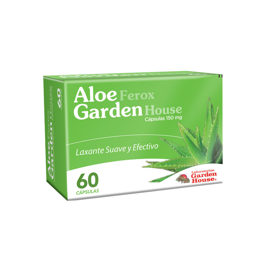 Aloe Ferox Laxante x 60 Cap. Garden House