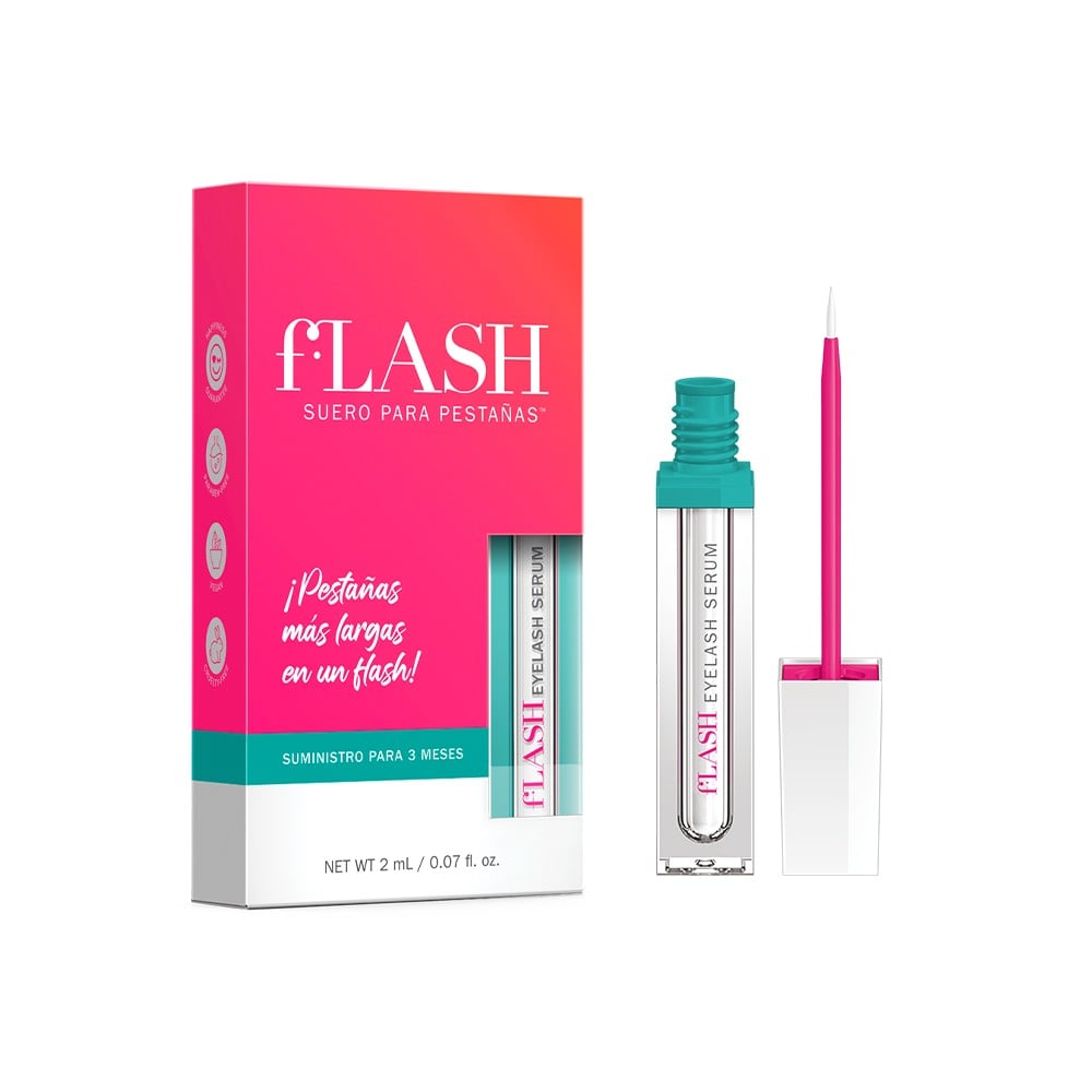 Flash Suero Crecimiento de pestañas x 2 mL