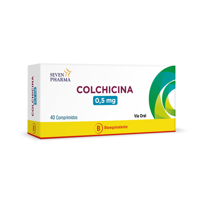 Colchicina 0.5 mg x 40 Comp. Lab Chile