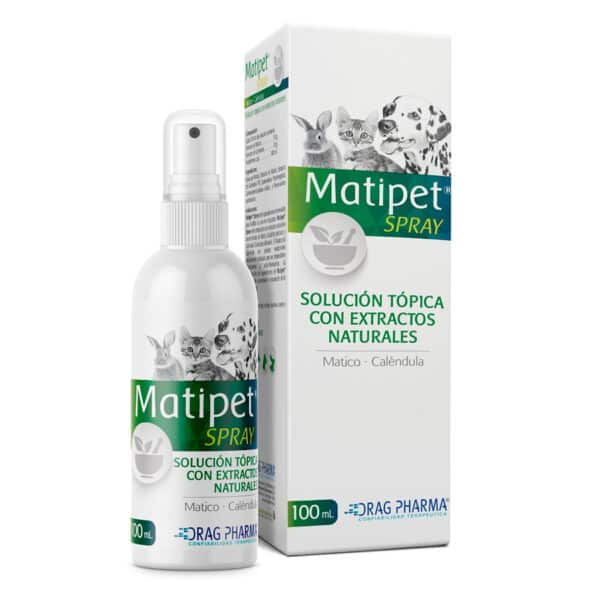 Matipet (Matico - Caléndula) Spray x 100 mL Drag Pharma