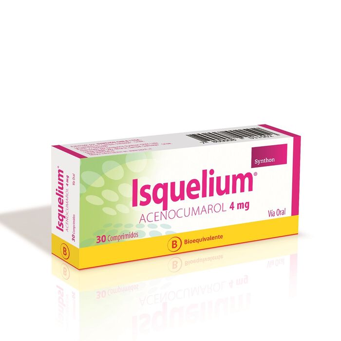 Isquelium ( acenocumarol ) 4 mg x 30 Comp. Synthon