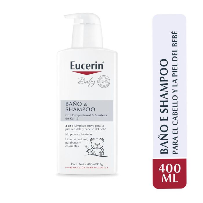 Baby Baño & Shampoo Eucerin 400ml