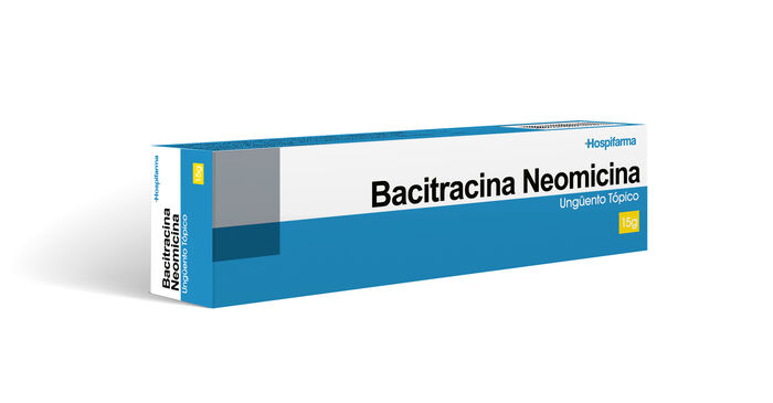 Bacitracina con Neomicina 15 g Ungüento dérmico BE