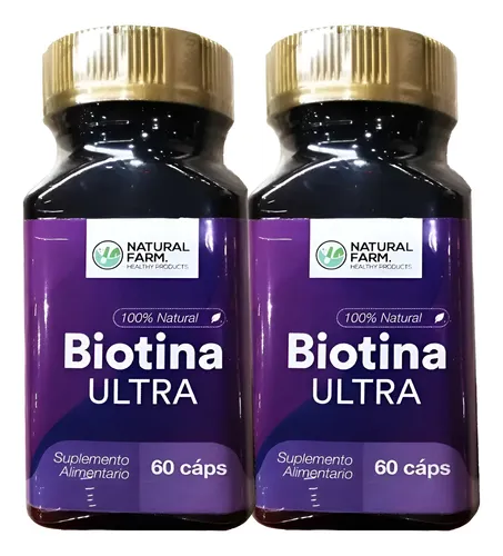 Biotina x 60 cápsulas Natural Farm