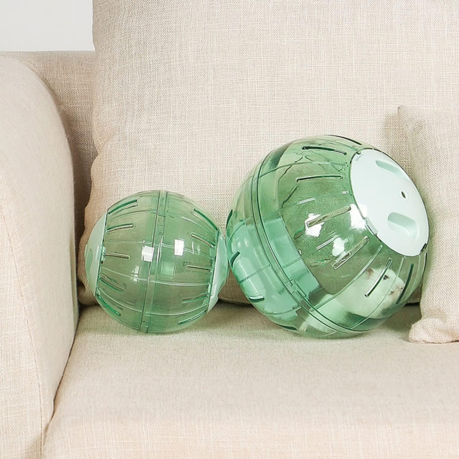 Bola de hamster verde 5 pulgadas Moon Glow