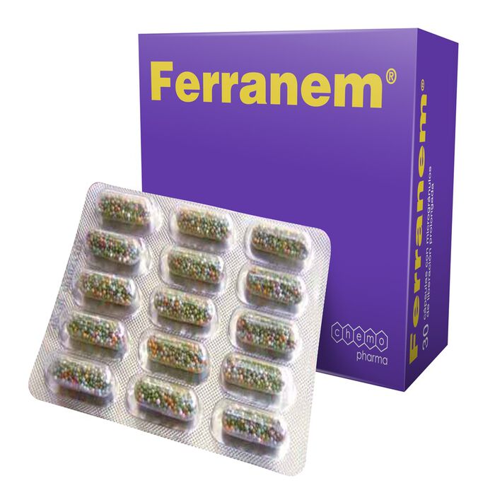 Ferranem 30 capsulas Chemopharma
