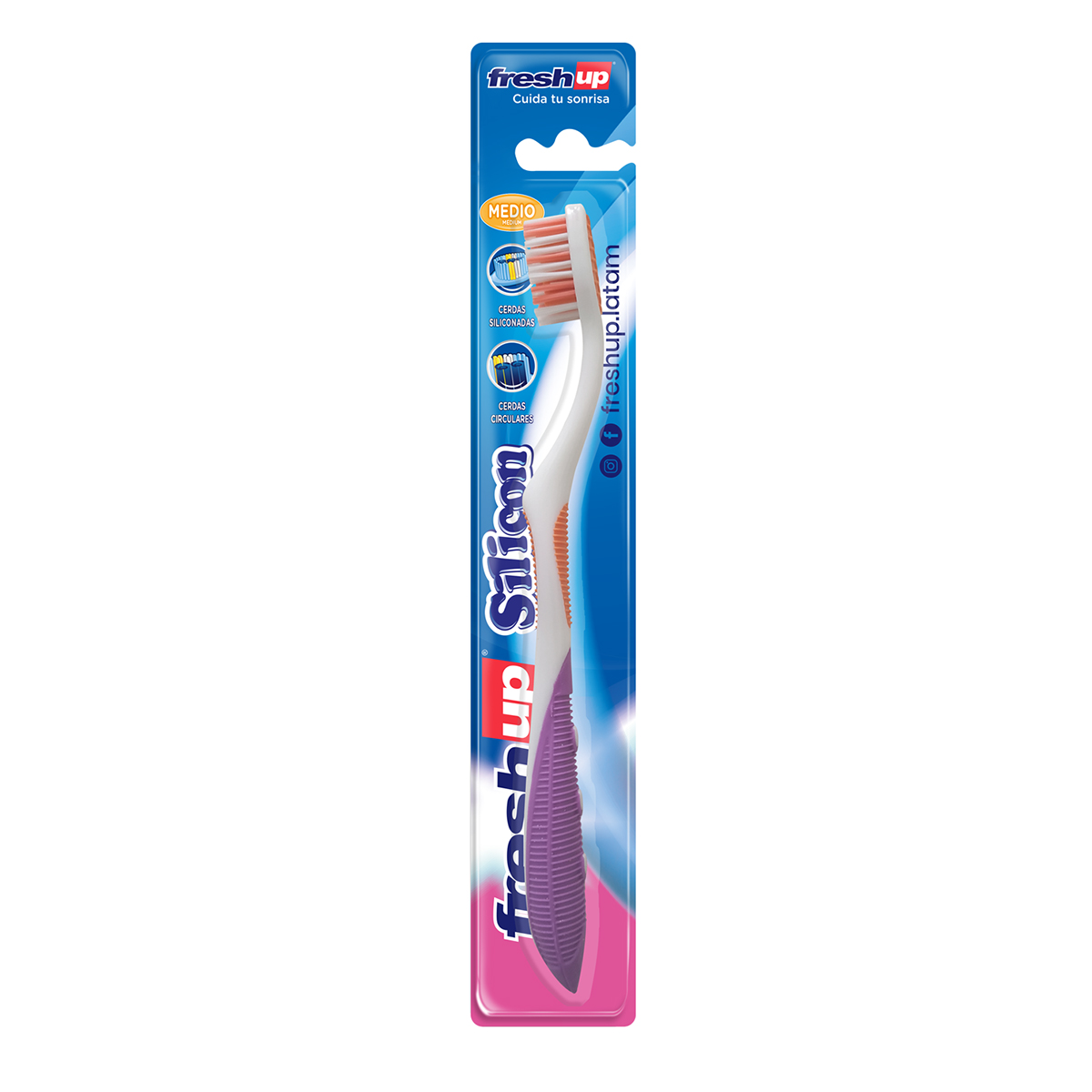 Cepillo dental adulto Medio Fresh Up