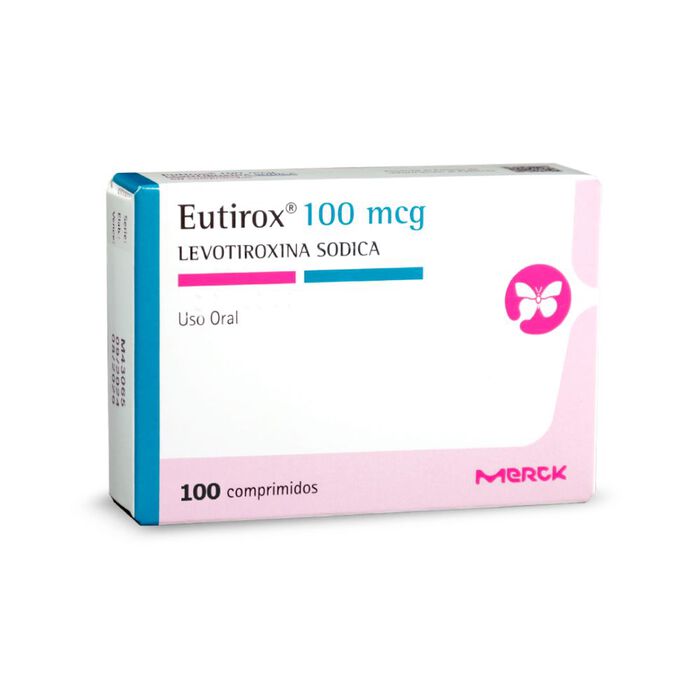 Eutirox 100 mcg (levotiroxina) x 100 comp