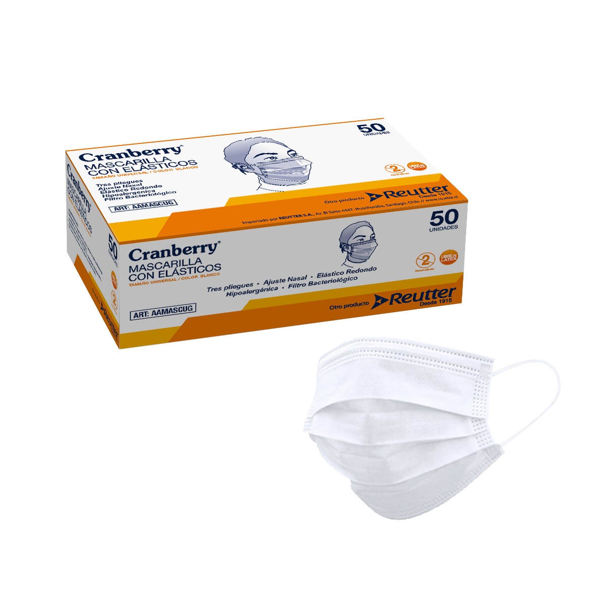 Mascarilla x 50 Reutter