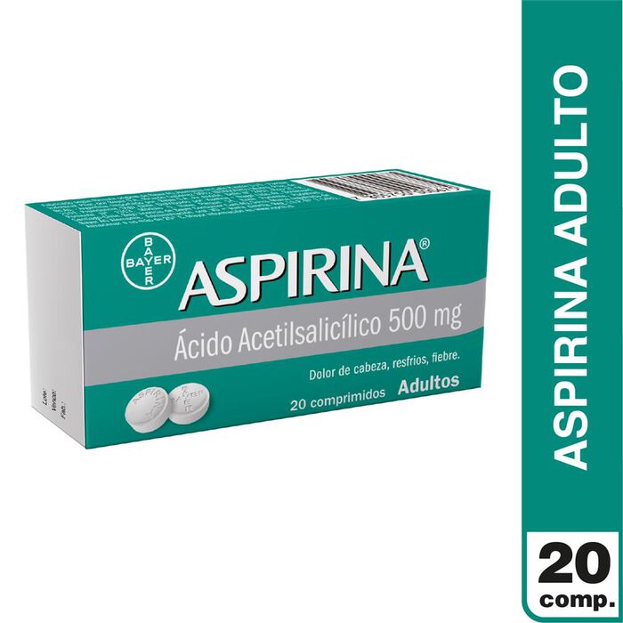 Aspirina 500 mg x 20 Comp. Bayer