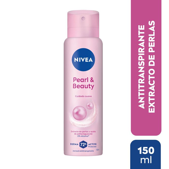 Nivea 48 Hrs Desodorante Spray Beauty Pearl x 150 mL